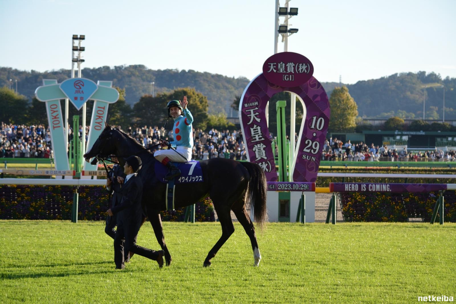 東京競馬場 たまらなく 御朱印 御駿印 イクイノックス