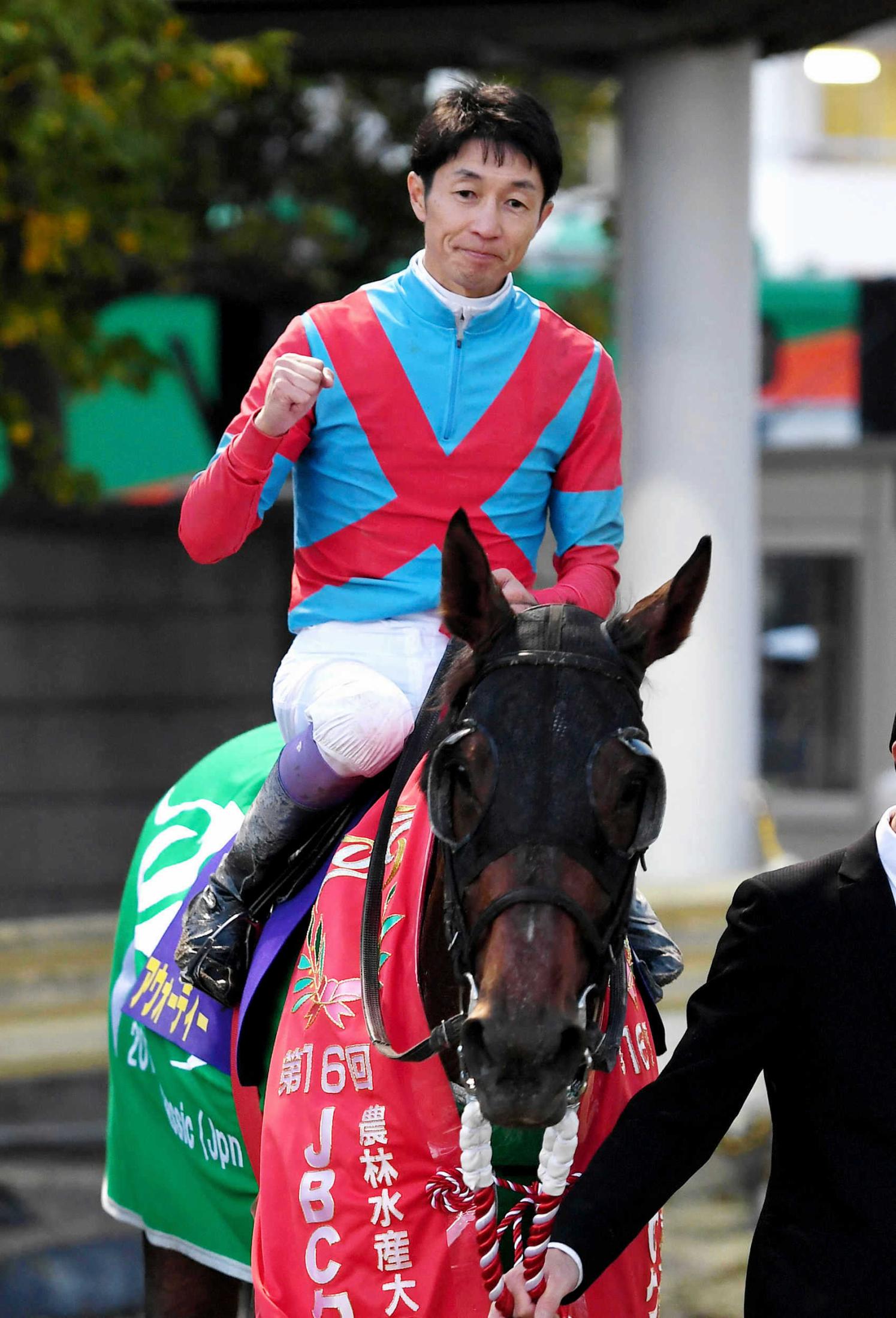 アウォーディーが放牧先で安楽死　８歳、右飛節骨折