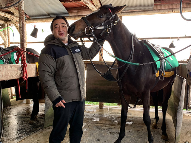 ジャンポケ斉藤の愛馬オマタセシマシタが能検に合格