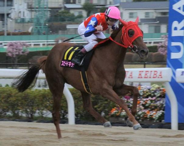 浦和のスピーディキック、御神本でフェブラリーS参戦　東京シンデレラマイルまで3連勝中　