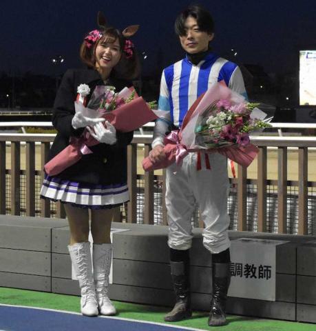 【ウマ娘と浦和競馬コラボ】スマートファルコン役の大和田仁美登場!場内は普段の4倍の大にぎわい