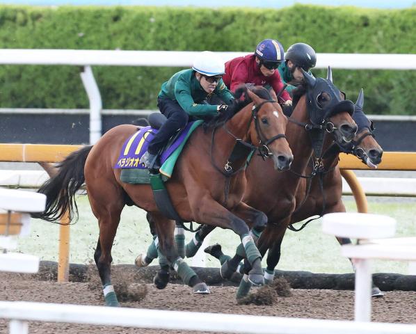 【宝塚記念・1週前】ファン投票1位のベラジオオペラは3頭併せでびっしり　上村調教師「時計もしっかり出ていた」