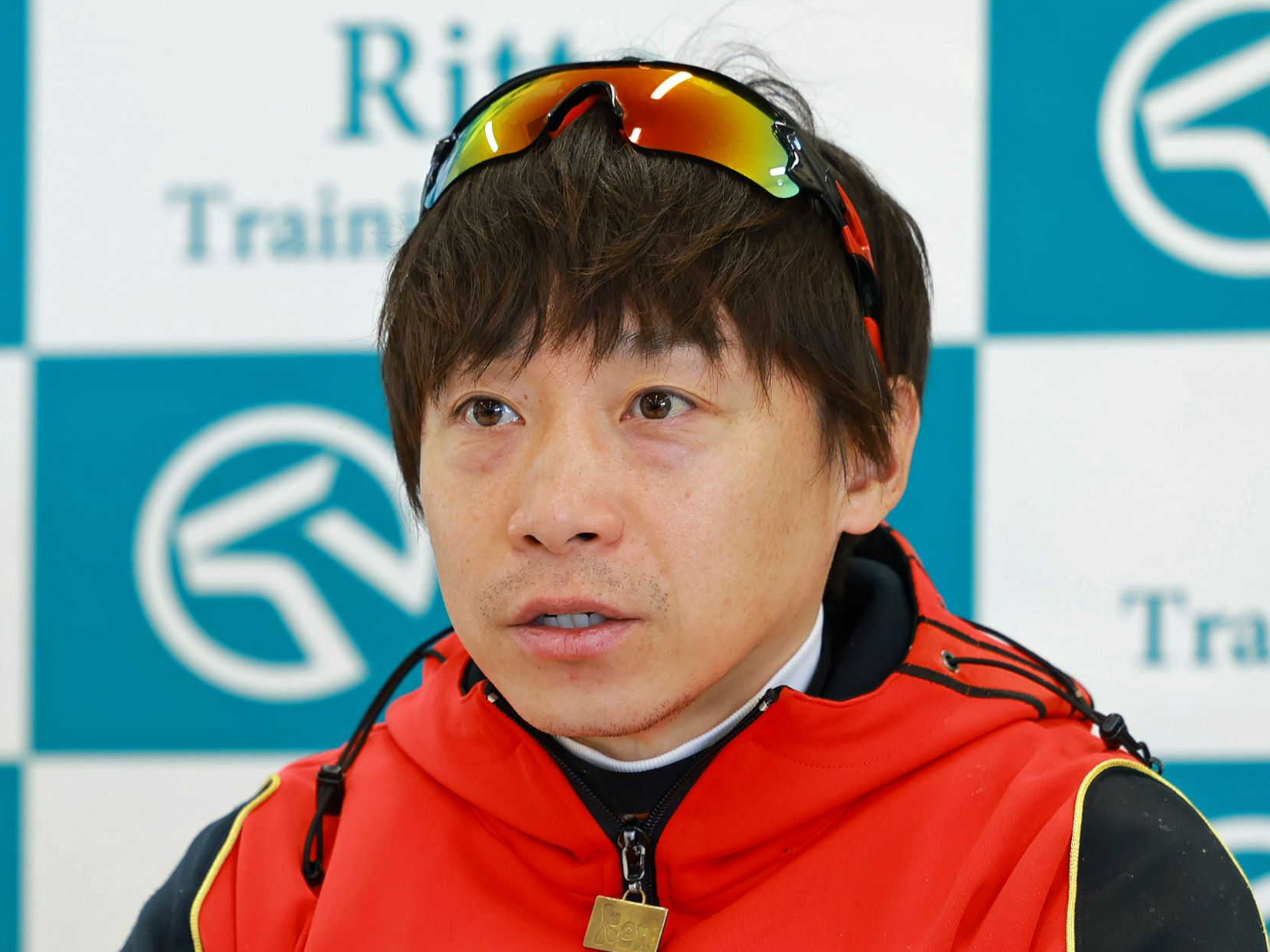 「毎年の恒例行事」池添謙一がオルフェーヴルと再会、昨年蹴られるアクシデントも「今回はスキンシップ取れました」