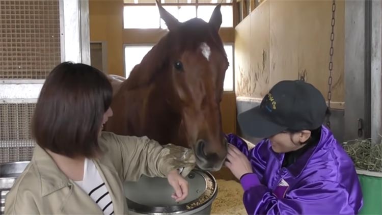 【ヴィクトリアマイル】競馬界の女神・稲富菜穂がレッツゴードンキの前原玲奈助手を直撃！/東スポ動画