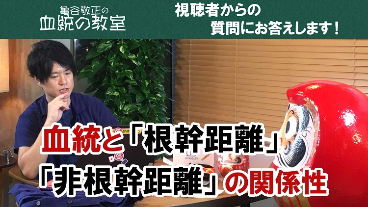 視聴者の質問に答えます『根幹距離、非根幹距離で狙うべき血統が違う訳は？』/亀谷敬正