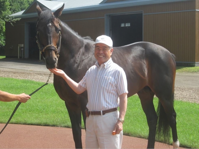 ディープインパクトを育てた池江泰郎元調教師「たくさんの夢と勝利を与えてくれた、宝です」/ねぇさんのトレセン密着