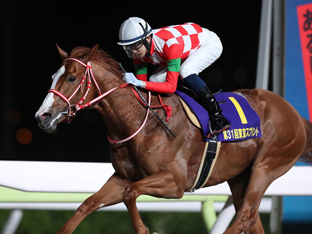 人馬ともダートグレード競走初勝利に(撮影：高橋正和、(c)netkeiba.com)