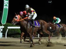 5番人気フォークローバーが勝利(写真提供：佐賀県競馬組合)
