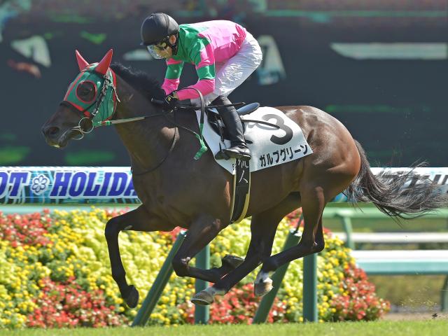 中山5r新馬戦結果 単勝万馬券のガルブグリーンが逃げて快勝 競馬ニュース Netkeiba Com