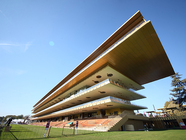 凱旋門賞が行われたパリロンシャン競馬場(撮影：高橋正和)