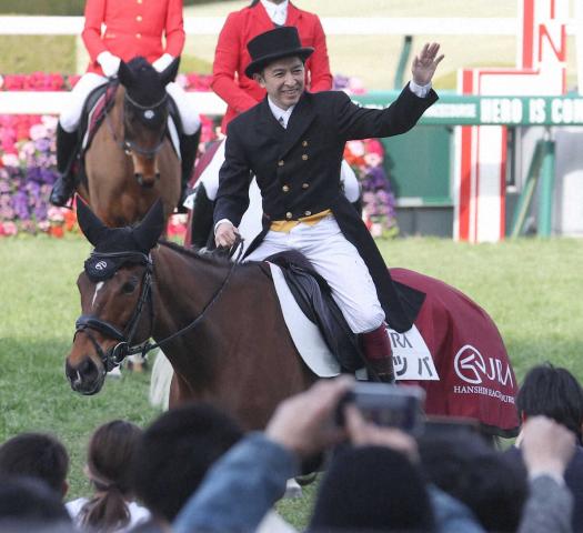 【チューリップ賞】福永祐一師が誘導馬に騎乗　「ある意味ラストライド」のパートナーはミツバ