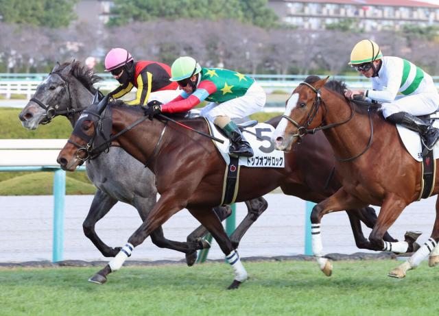 【阪神5R・2歳新馬】ミスニューヨークの半弟トップオブザロックが勝利　Mデムーロ騎手「間違いなくいい馬」