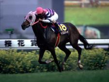 97年の桜花賞を制したキョウエイマーチ(撮影：下野雄規)