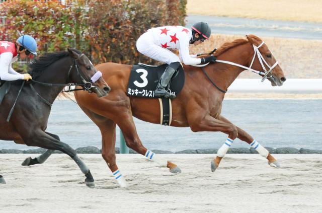 【注目馬動向】上り馬のミッキークレストはアンタレスSで重賞初制覇狙う　メイショウフンジンは川崎記念に転戦
