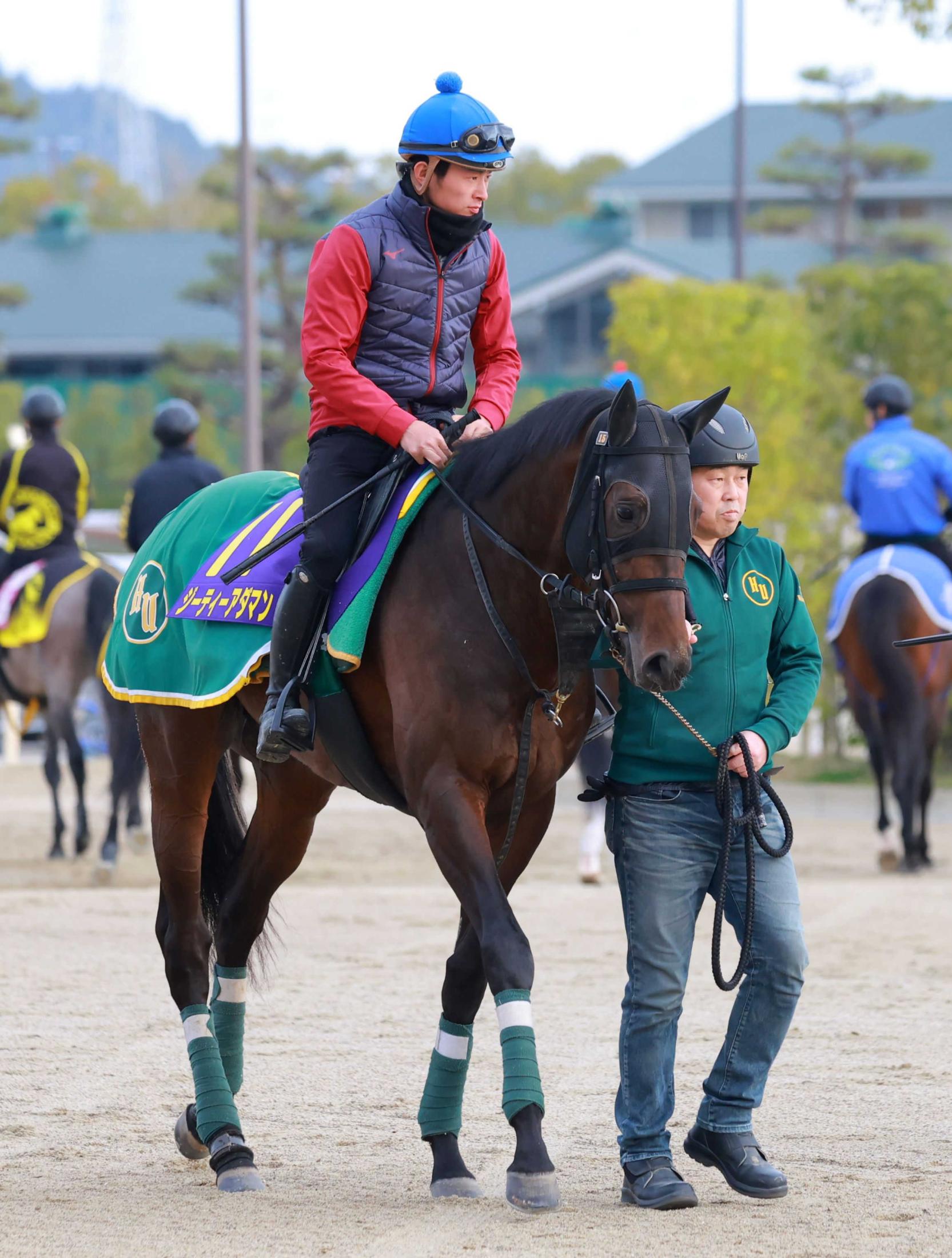 【皐月賞】ジーティーアダマン　能力底見せず　ここまで２戦２勝　上村師「展開次第だね」ハナにはこだわらず