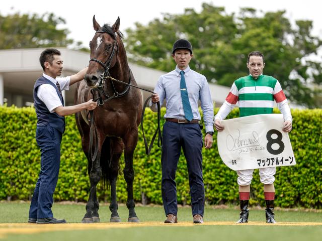 【3歳1勝クラス中山5Rレース後コメント】マックアルイーン C.ルメール騎手ら