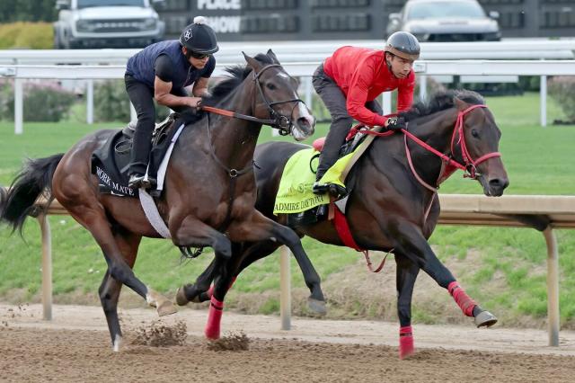 【ケンタッキーダービー】アドマイヤデイトナは併せ馬で最終調整　加藤征師「今日の追い切りで状態上がる」