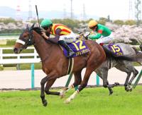 ２４年の桜花賞を勝ったステレンボッシュ（左）