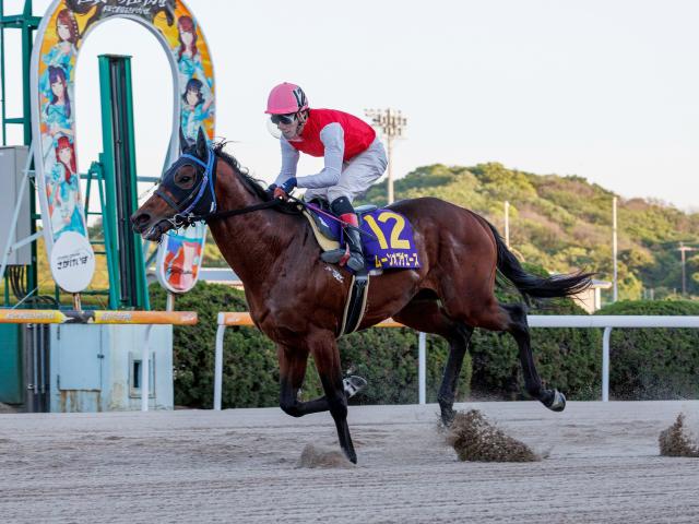 【佐賀・佐賀皐月賞結果】1番人気ムーンオブザエースが6馬身差で圧勝