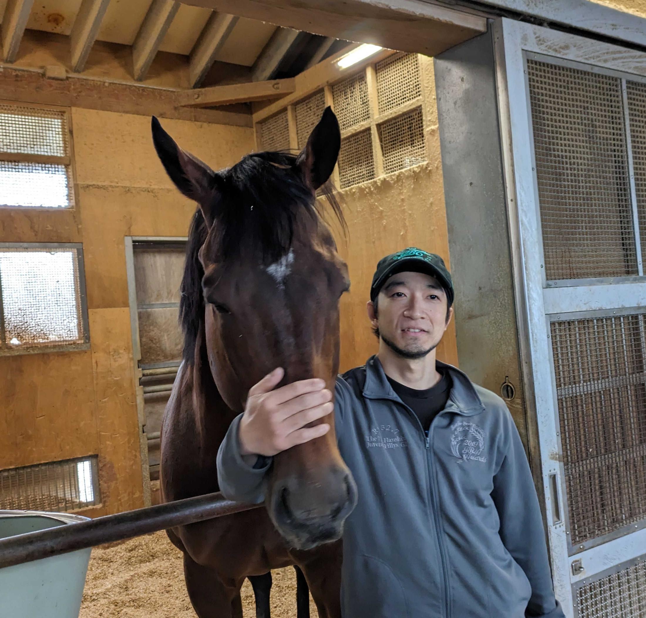 シャマル疲労感なし　かしわ記念連覇から一夜、岡本助手「ケロッとしています」　短期放牧を挟んで、さきたま杯目指す