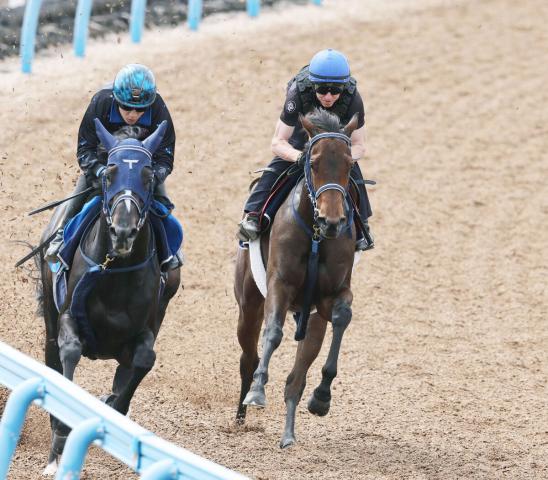 【オークス1週前】ブラウンラチェットが新コンビのレーン騎手と初コンタクト　「ポテンシャルを感じました」