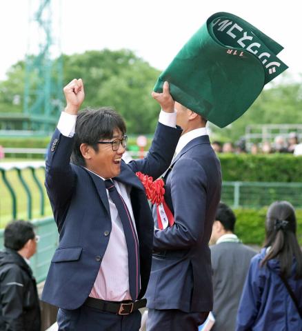 【新潟大賞典】重賞初挑戦Vの田中勝春調教師が大喜び　シリウスコルトにエール届いた「頑張れ、頑張れって思った」