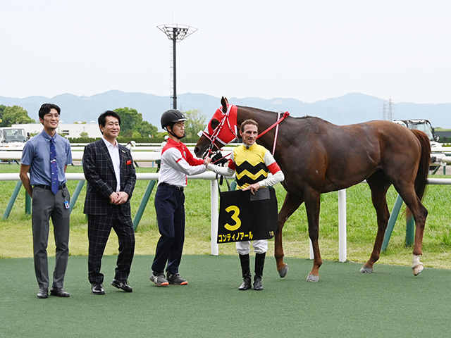 【栗東Sレース後コメント】コンティノアール A.シュタルケ騎手ら