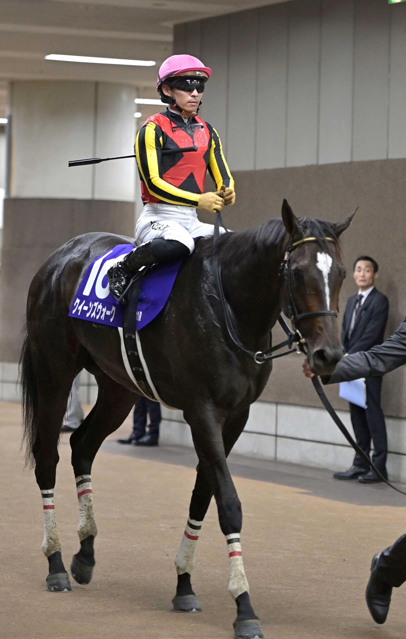 【ヴィクトリアＭ】クイーンズウォーク　悔し首差２着　マイル女王の座お預けも能力示した　中内田師「今後の選択増える競馬」
