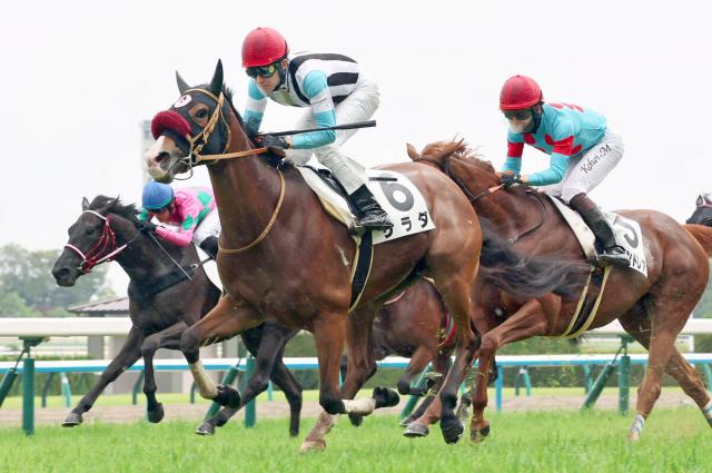 武豊騎手との初コンビで珍名馬サラダが初勝利　「直線に向いてからの脚もよかった」