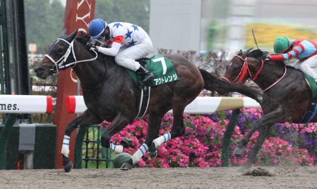 【平安S】4番人気アウトレンジ　重賞2勝目　松山弘平は平安S連覇