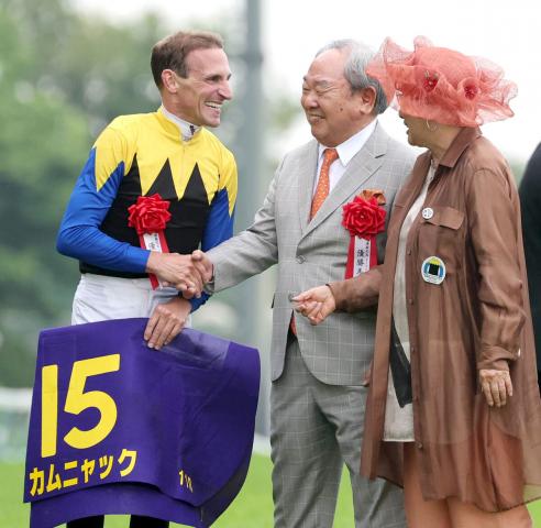 【オークス】カムニャックがG1初制覇　金子真人オーナー「勝ち慣れてる僕としても、最後は珍しく興奮」