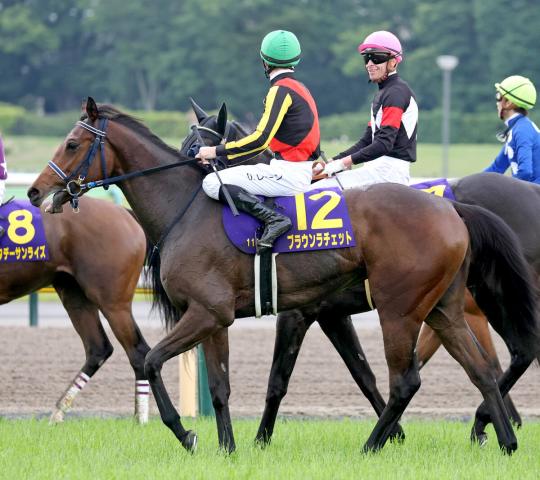 【オークス】ブラウンラチェットは完全復活ならず7着　レーン騎手「少し狭くなるところがあったので…」
