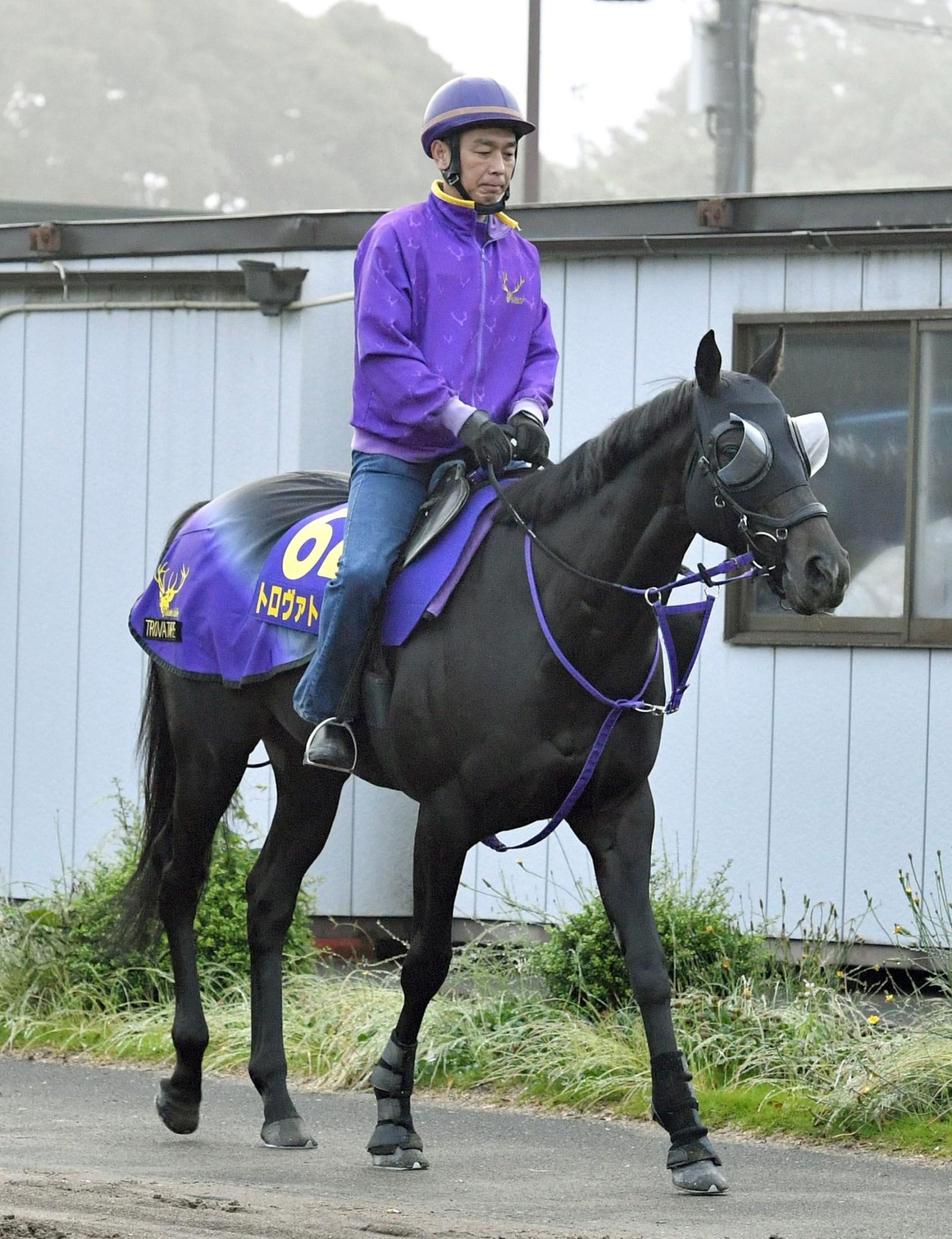 【安田記念】トロヴァトーレ８枠１６番　鹿戸師「枠は問題のない馬ですから。いい状態で送り出せそうです」