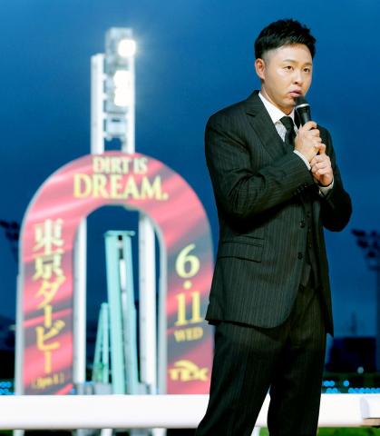 【大井・東京ダービー】北島康介氏がミニトークショーに登壇　吉村誠之助騎手に期待