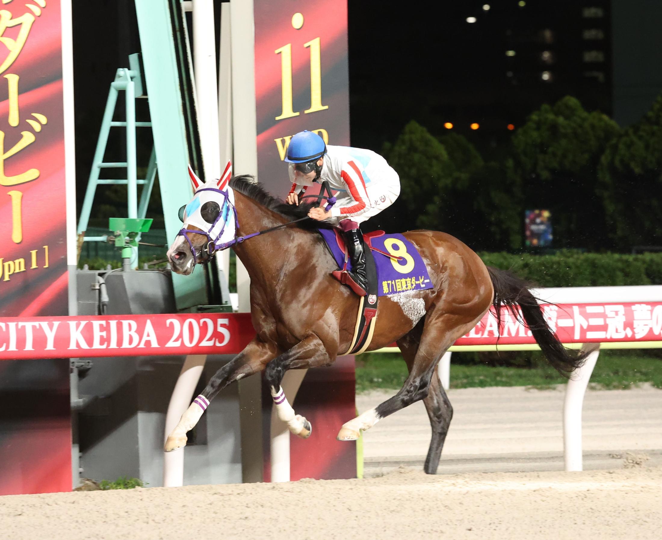 【地方競馬】東京ダービー　ナチュラルライズが掛かりながらも２冠を達成！