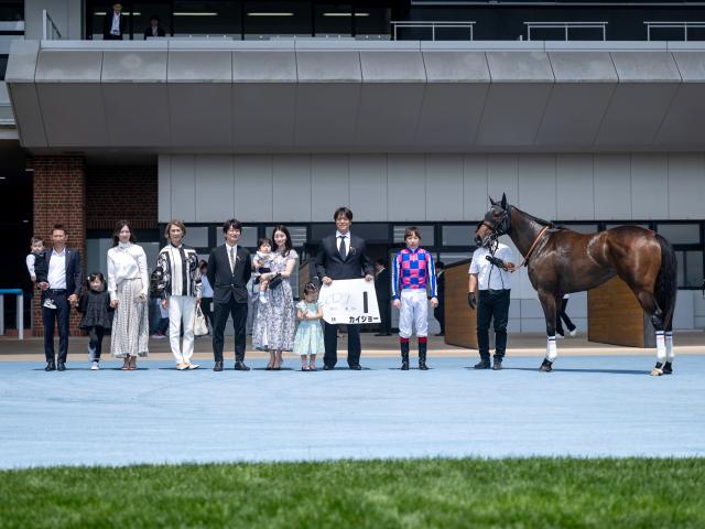 【メイクデビュー函館5Rレース後コメント】カイショー池添謙一騎手ら