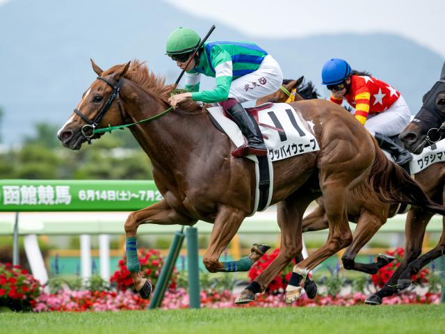 【函館1R】7→14→9人気で3連単300万超え 今週末は波乱の幕開け