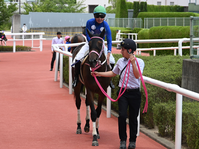【メイクデビュー阪神5Rレース後コメント】タイセイボーグ田口貫太騎手ら