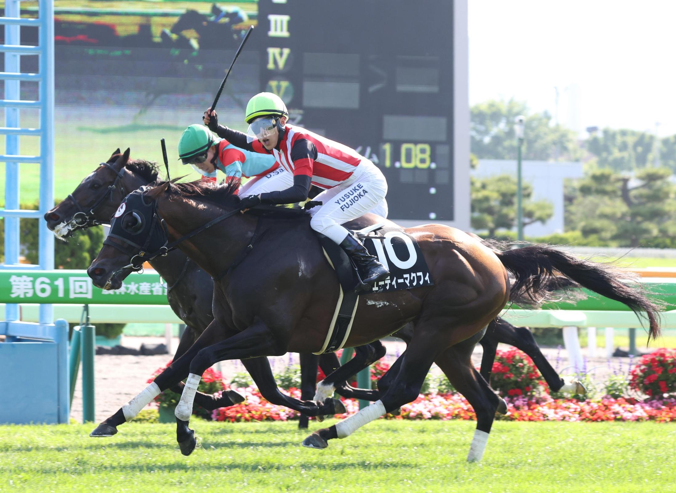 【青函Ｓ】エーティーマクフィ　豪快にオープン初勝利　上機嫌の武英師「芝千二がマッチした」