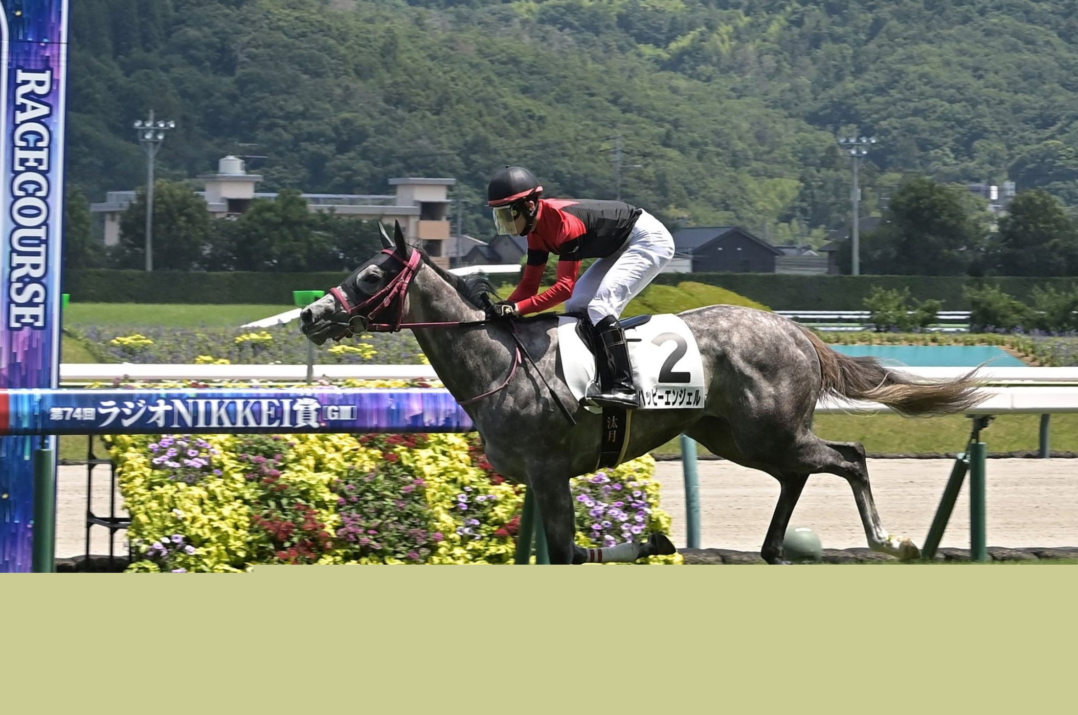 【新馬戦】ハッピーエンジェル　初陣Ｖ　地元福島出身・遠藤導いた「先々が楽しみになる勝利でした」