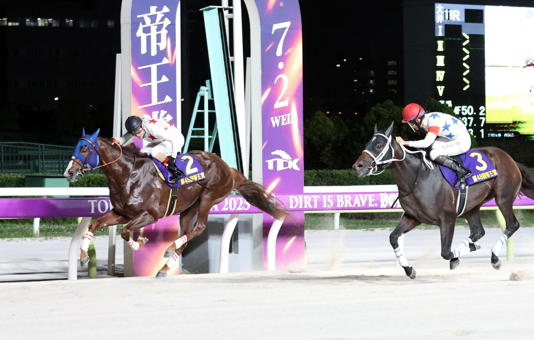 【地方競馬】帝王賞　ミッキーファイトが断然人気に応えてビッグタイトル初制覇