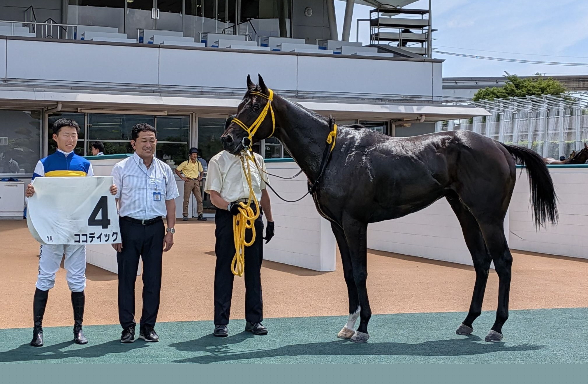 小倉２Ｒで珍名馬ココデイックが初勝利！　馬名由来はそのまま「ここで一句」