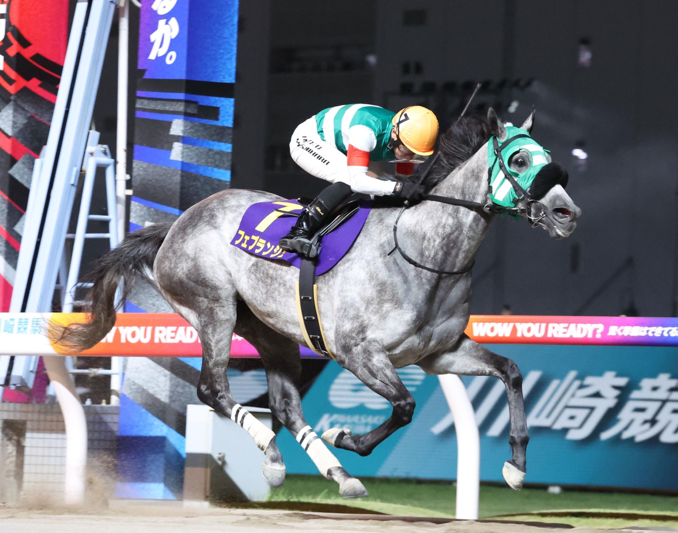 【地方競馬】川崎・スパーキングレディーＣ　フェブランシェがＪＲＡ勢撃破で交流重賞初制覇
