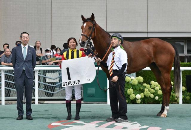 【福島5R・新馬戦】2番人気ミスバレンシアが逃げ切りでデビュー勝ち　今村「結果が出せてうれしい」