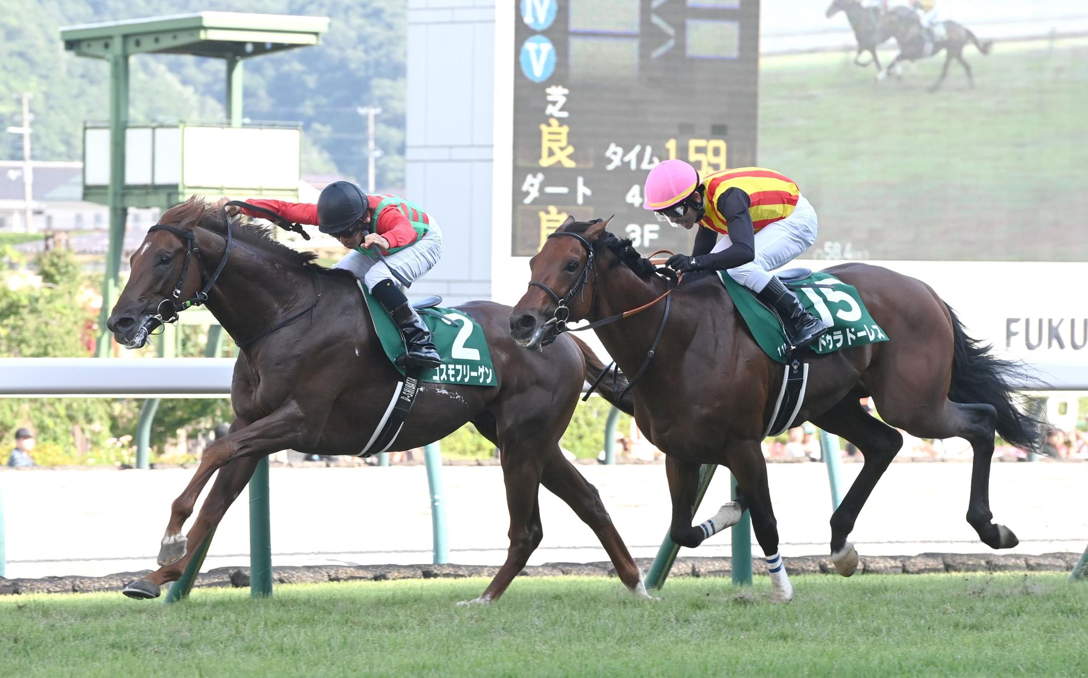 【七夕賞】２番人気のコスモフリーゲン逃げ切って重賞初Ｖ　柴田大「声出ましたね、『頑張れ?』と」