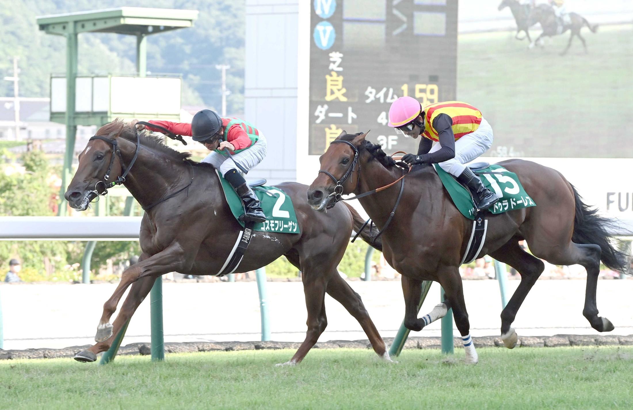 【七夕賞】コスモフリーゲン　重賞初挑戦初制覇　柴田大は４年７カ月ぶり重賞Ｖ　人馬の“絆”で追い上げ振り切る