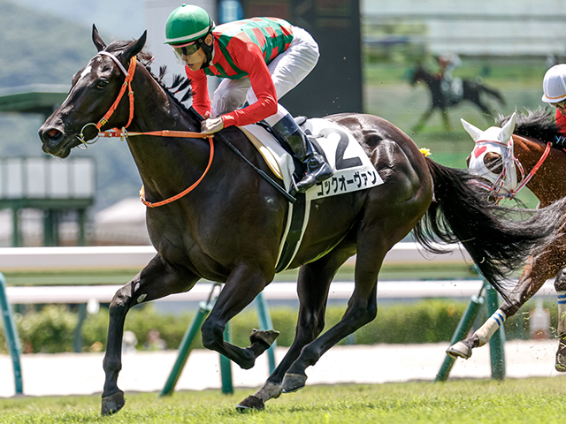 【福島4R新馬戦結果】ウインブライト産駒コックオーヴァンが突き抜け快勝