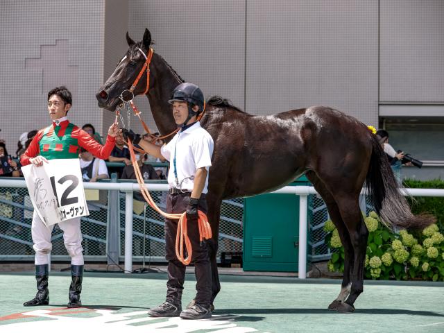 【メイクデビュー福島4Rレース後コメント】コックオーヴァン津村明秀騎手ら