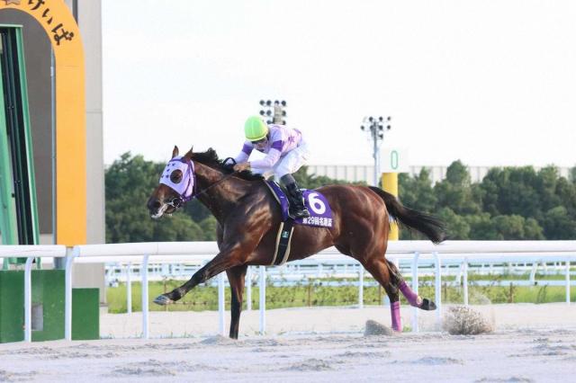 【名古屋7R　スポニチ賞名港盃】サンテックス　逃げ切って重賞制覇　丸野勝虎「いいペースで行けた」