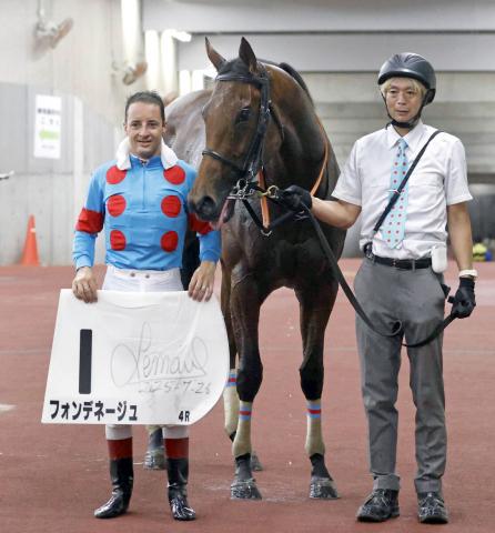【新潟4R・3歳未勝利】“夏休み明け”のルメール騎手が復帰後初V「勝利のリズムをキープしていきたい」